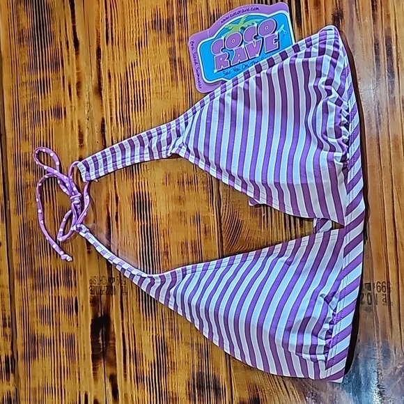 Coco RAVE bikini top size XL 38 C cup NWT - Picture 1 of 6